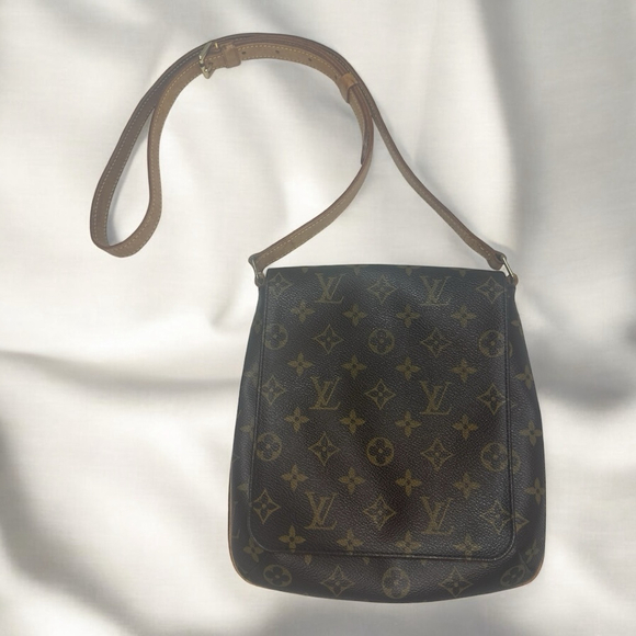 Women's Louis Vuitton Monogram Musette Salsa Bag Brown - Picture 1 of 14